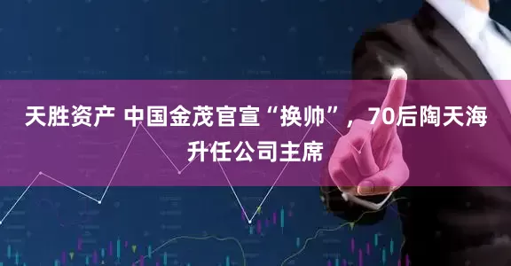 天胜资产 中国金茂官宣“换帅”，70后陶天海升任公司主席