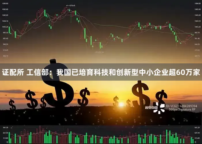 证配所 工信部：我国已培育科技和创新型中小企业超60万家